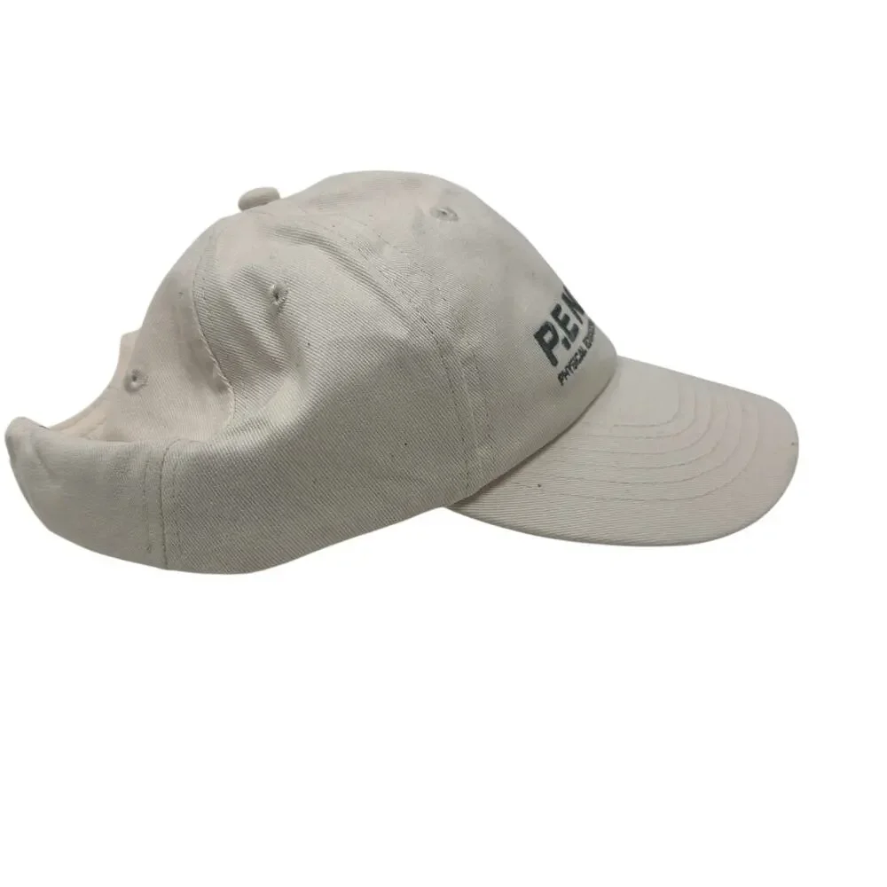 P.E Nation Logo Homage Cap Hat In Blush Pink Cotton One Size Unisex‎